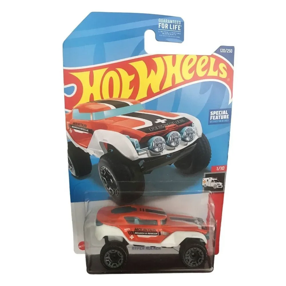 Hot Wheels‎ HW Rescue 1/10 Hyper Rocker 120/250 Special Feature Orange/White